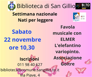 Settimana nazionale di Nati per Leggere